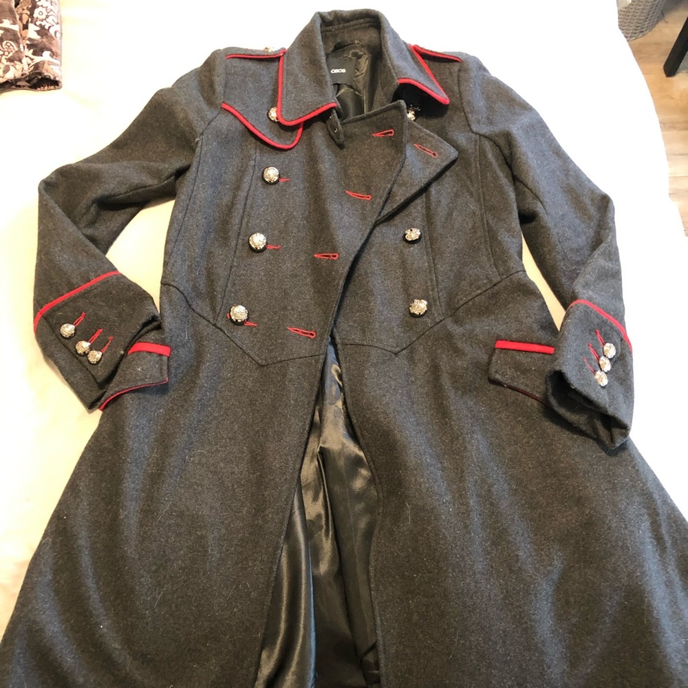 ASOS Military style long coat